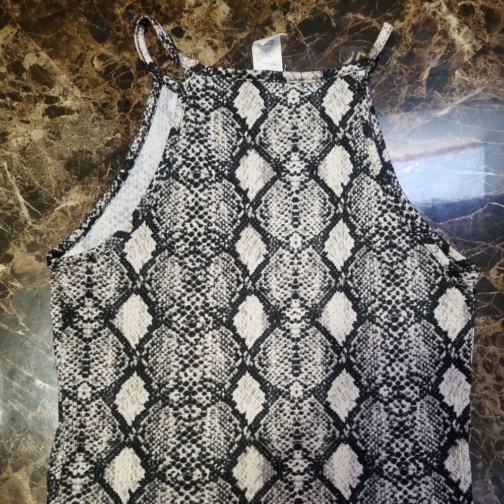 Snake Print Top